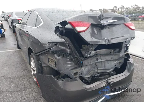 2016 Chrysler 200 Limited z USA, uszkodzony, nr VIN 1C3CCCAB9GN158926